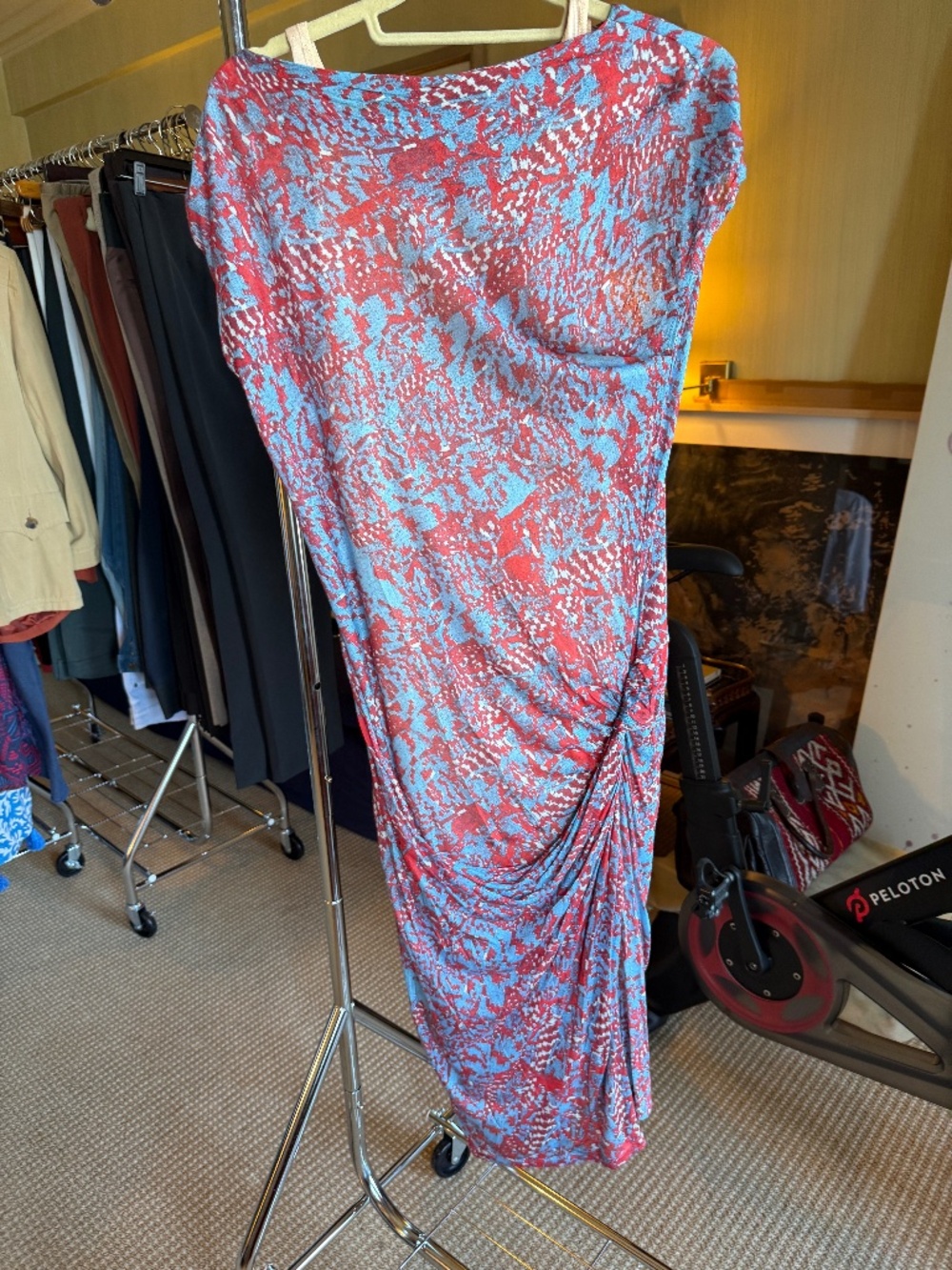 See By Chloe Patterned Two Piece Maxi Dress Size 12